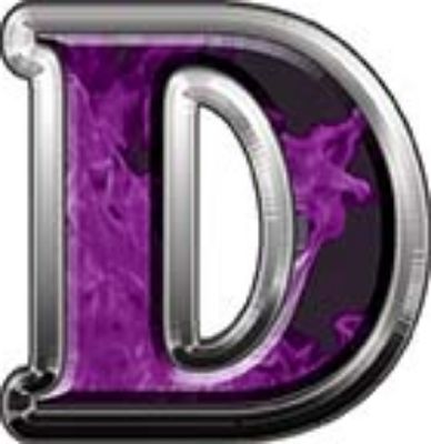  
	Reflective Letter D from www.westonink.com 
