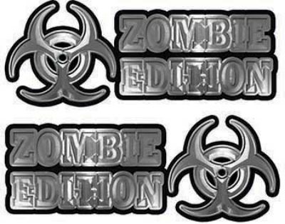
	Zombie Edition Decals in Silver
