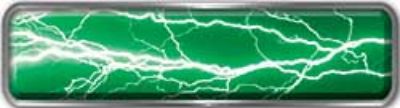 
	Fire Fighter, EMS, Rescue Reflective Helmet Marker Decal in Lightning Green
