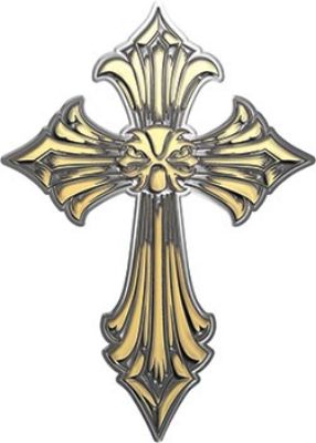 
	Old Style Cross in Gold
