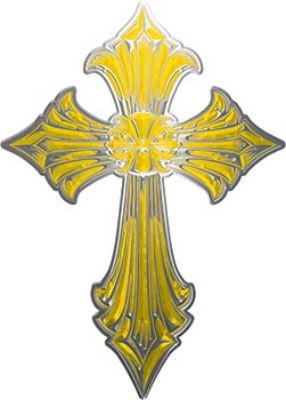 
	Old Style Cross in Yellow
