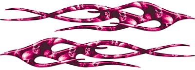 
	Twisted Flame Decal Kit with Pink Evil Skulls
