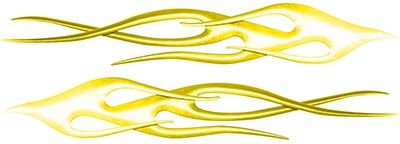 
	Twisted Flame Decal Kit in Yellow
