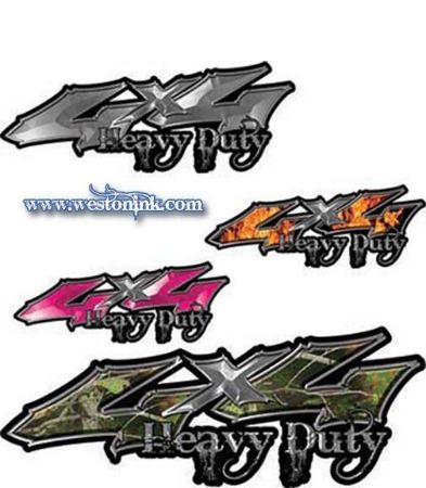 Picture for category 4x4 Heavy Duty Decals