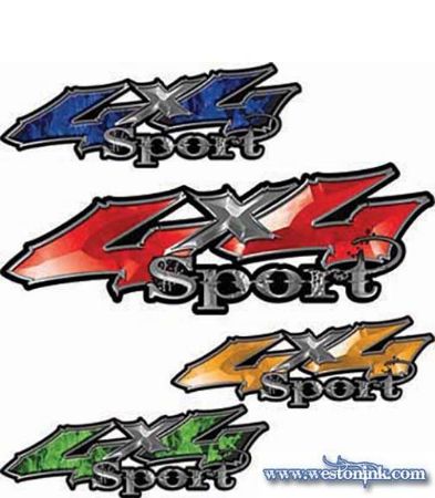 Picture for category 4x4 Sport Decals