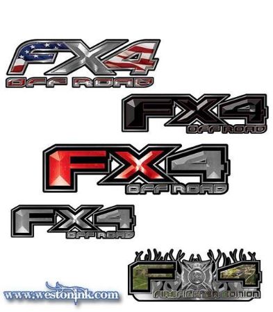Picture for category Ford FX4 Decals