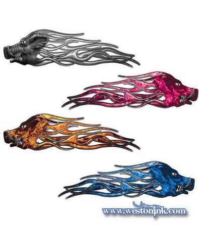 Picture for category Wild Hog Flame Decals