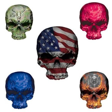 Picture for category Skull Decals and Stickers