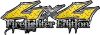 
	Twisted Series 4x4 Truck, SUV, ATV, SbS, 4x4 FireFighter Edition Decals in Diamond Plate Yellow
