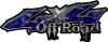 
	Off Road Twisted Series 4x4 Truck Bedside or Fender Emblem Decals in Camo Blue
