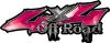 
	Off Road Twisted Series 4x4 Truck Bedside or Fender Emblem Decals in Pink
