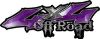 
	Off Road Twisted Series 4x4 Truck Bedside or Fender Emblem Decals in Purple
