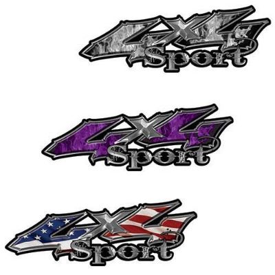 4x4 sport decals - twisted series