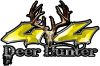 
	Deer Hunter Twisted Series 4x4 Truck Bedside or Fender Emblem Decals in Yellow
