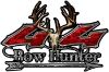 
	Bow Hunter Twisted Series 4x4 Truck Decal Kit with Arrow in Red Camouflage
