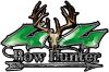 
	Bow Hunter Twisted Series 4x4 Truck Decal Kit with Arrow in Green
