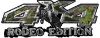 
	Rodeo Edition Bucking Bronco 4x4 ATV Truck or SUV Decals in Camouflage
