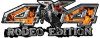 
	Rodeo Edition Bucking Bronco 4x4 ATV Truck or SUV Decals in Inferno
