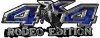 
	Rodeo Edition Bucking Bronco 4x4 ATV Truck or SUV Decals in Blue Inferno
