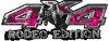 
	Rodeo Edition Bucking Bronco 4x4 ATV Truck or SUV Decals in Pink Inferno

