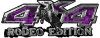 
	Rodeo Edition Bucking Bronco 4x4 ATV Truck or SUV Decals in Purple Inferno
