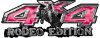 
	Rodeo Edition Bucking Bronco 4x4 ATV Truck or SUV Decals in Pink

