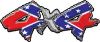 
	4x4 Chevy GMC Ford Toyota Dodge Truck Quad or SUV Sticker Set / Decal Kit with Rebel Confederate Flag
