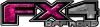 
	2015 Ford 4x4 Truck FX4 Off Road Style Decal Kit in Pink Camouflage
