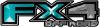
	2015 Ford 4x4 Truck FX4 Off Road Style Decal Kit in Teal
