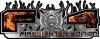 
	2015 Ford 4x4 Truck FX4 Firefighter Edition Style Decal Kit in Inferno Flames
