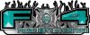 
	2015 Ford 4x4 Truck FX4 Firefighter Edition Style Decal Kit in Teal

