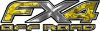 
	Ford F-150 4x4 Truck FX4 Off Road Style Decal Kit in Yellow Camouflage
