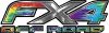 
	Ford F-150 4x4 Truck FX4 Off Road Style Decal Kit in Tie Dye Colors
