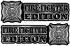 
	Maltese Cross Fire Fighter Edition Decals in Black
