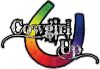 
	Cowgirl Up Decal / Sticker Western Style Writing with Horseshoe in Rainbow Colors
