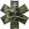 
	Star of Life Emergency EMS EMT Paramedic Decal in Camo
