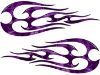 
	New School Tribal Flame Sticker / Decal Kit in Purple Camouflage
