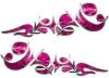 
	Reversed Tribal Flame Decal Kit in Pink Camouflage
