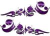 
	Reversed Tribal Flame Decal Kit in Purple Camouflage

