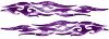 
	Tribal Style Flame Graphics in Lightning Purple
