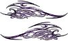 
	Tribal Scroll Style Flame Graphics with Silver Outline in Purple Inferno
