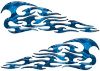 
	Tribal Style Flame Decals in Blue Camouflage
