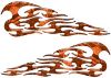 
	Tribal Style Flame Decals in Orange Camouflage
