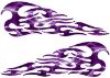 
	Tribal Style Flame Decals in Lightning Purple
