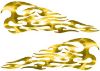 
	Tribal Style Flame Decals in Lightning Yellow
