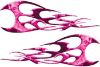 
	Twisted Tribal Flames Motorcycle Tank Decal Kit in Pink Inferno
