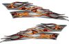 
	Motorcycle Tank Flame Decal Kit in Inferno Flames
