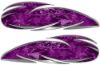 Custom Motorcycle Tank Decals in Camouflage Purple