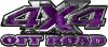 
	4x4 Truck Decals Offroad for Chevy Ford Dodge or Toyota in purple camo
