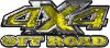 
	4x4 Truck Decals Offroad for Chevy Ford Dodge or Toyota in yellow camo
